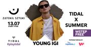 Koncert Young Igi na plaży w Sopocie
