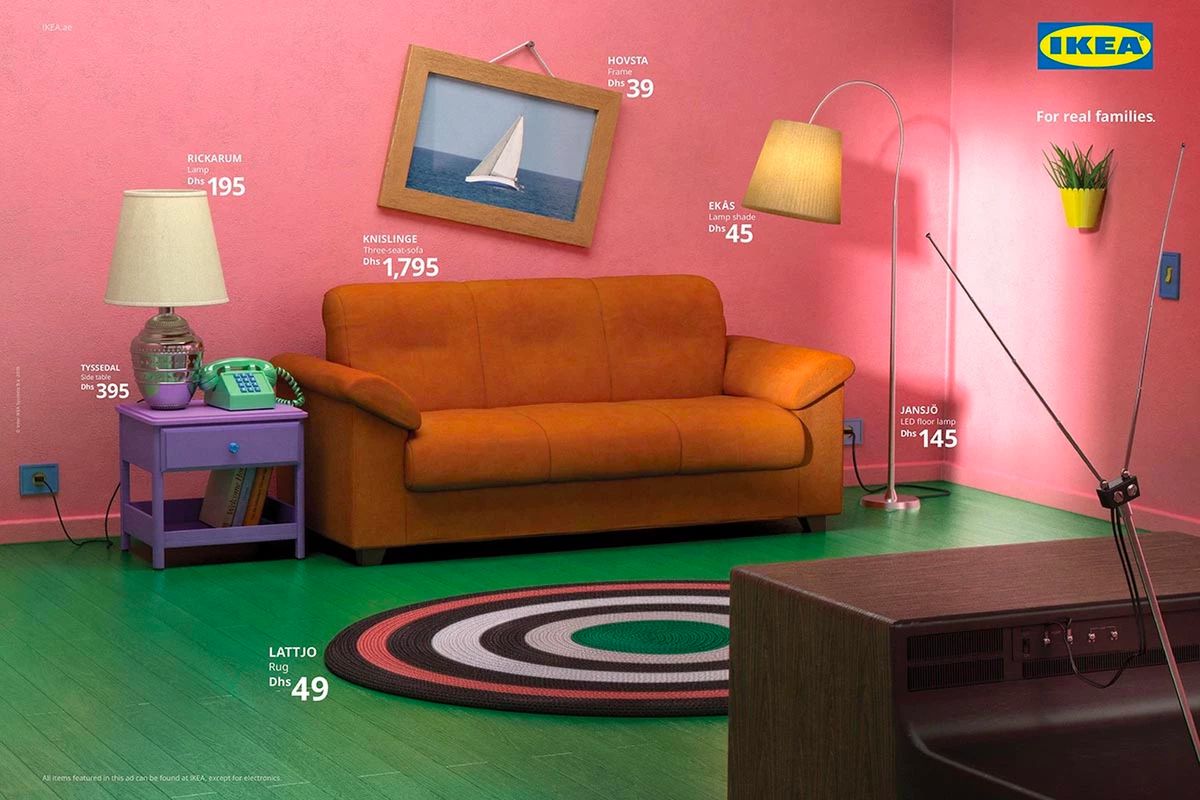 “Simpsonowie”, “Przyjaciele” i “Stranger Things” w reklamie Ikei. Firma odtwarza pokoje z kultowych seriali 