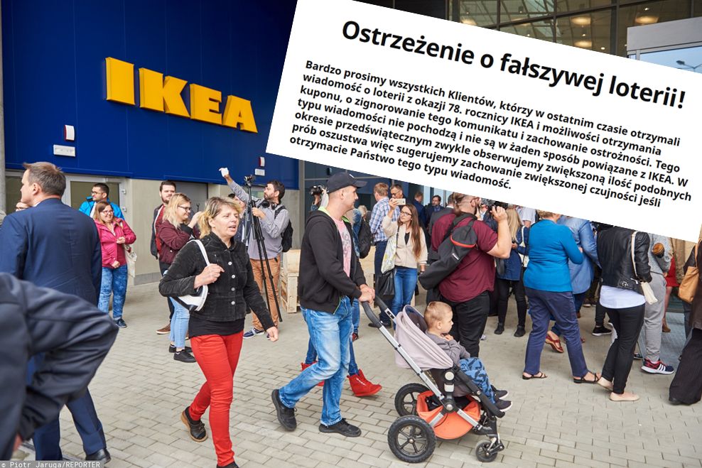 Fałszywa loteria! Ikea ostrzega klientów