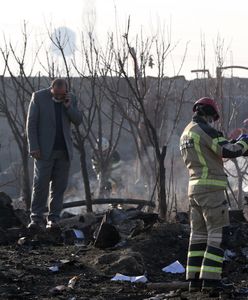 Iran. Ukraina będzie szukać odłamków rakiety. Nowe wideo z momentu katastrofy