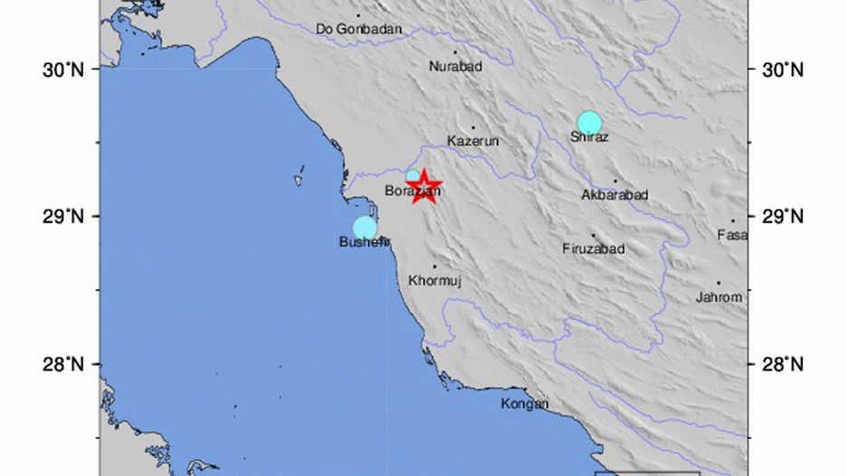 Iran. Trzęsienie ziemi