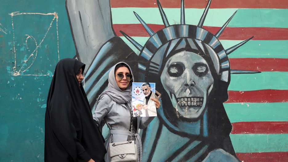 Irańczycy nie przepadają za Stanami Zjednoczonymi i ich sojusznikami