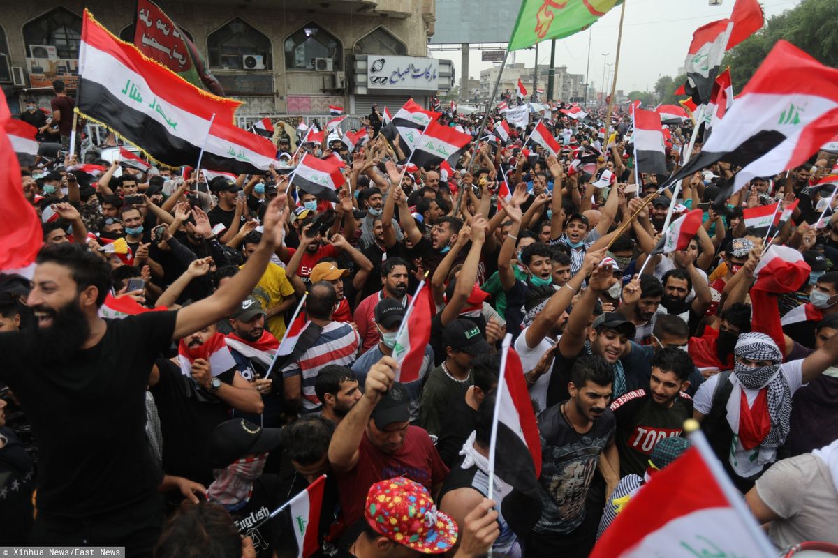 Bliski Wschód. Antyrządowe protesty w Iraku, są ofiary śmiertelne