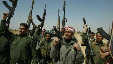 Iraccy bojownicy (fot. AFP)