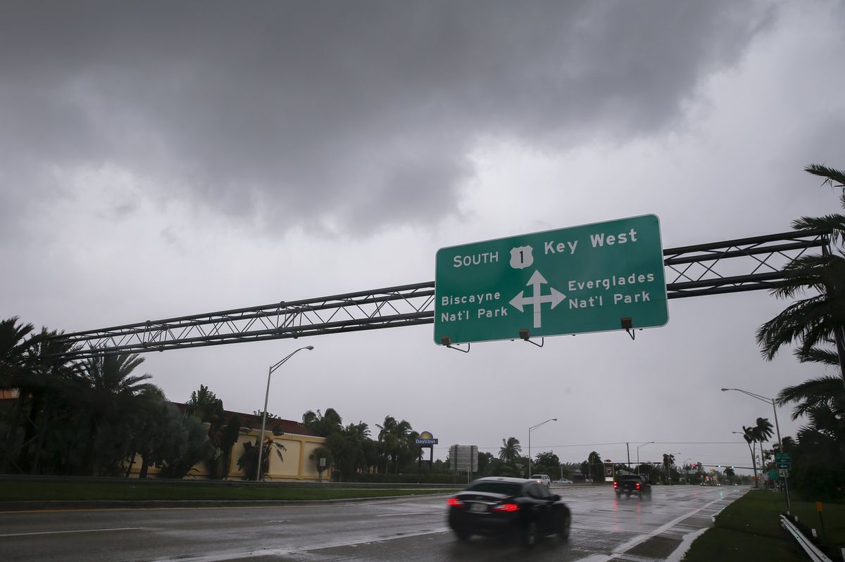 Huragan Irma zbliża się do Key West na Florydzie