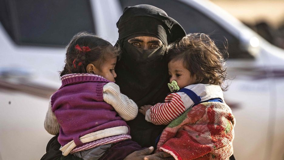"Kobieta ISIS" z dziećmi w niewoli kurdyjskiej
