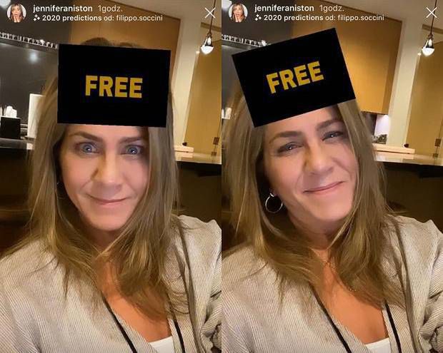 Jennifer Aniston - przepowiednia na Instagramie