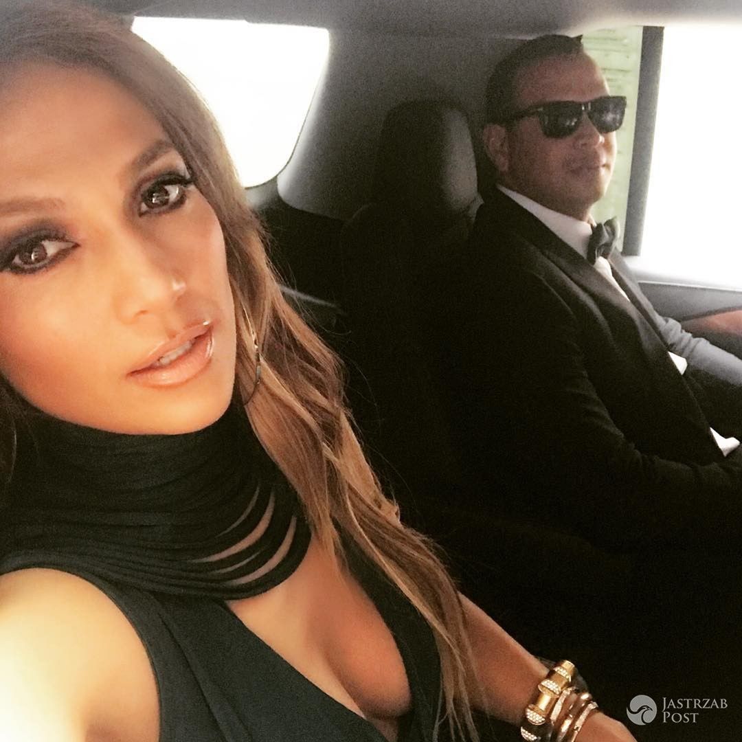 Jennifer Lopez i Alex Rodriguez na ślubie Sophie Lasry i Alex Swieca