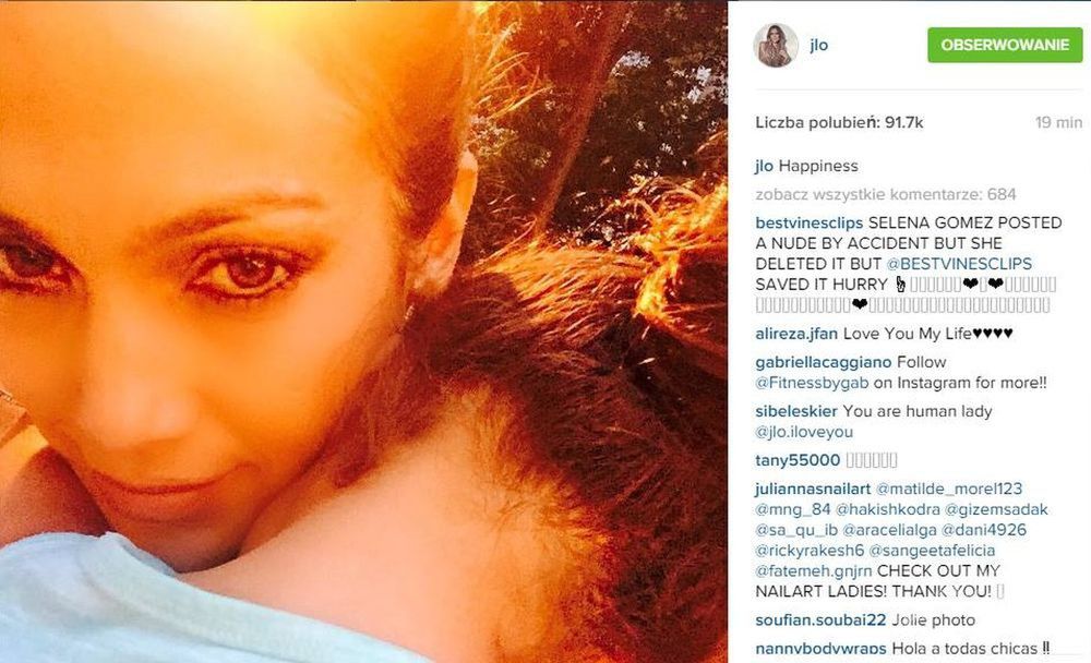 Jennifer Lopez z córką, fot. Insatgram