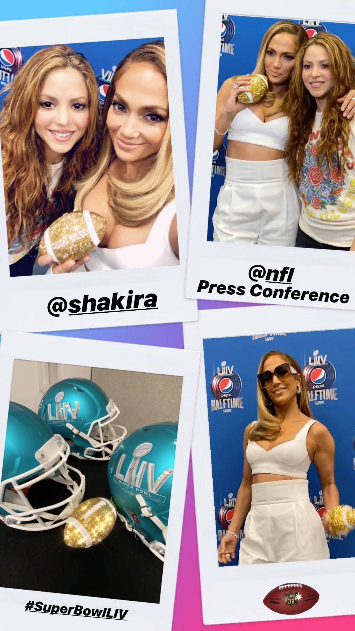 Shakira i Jennifer Lopez – Super Bowl 2020 konferencja