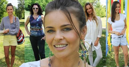 Gwiazdy obchodzą międzynarodowy dzień jogi: Edyta Herbuś, Monika Mrozowska, Anna Kerth i inni
