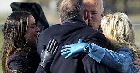 Dzieci i wnuczki wspierały Joe Bidena na zaprzysiężeniu na 46. prezydenta USA. Nie zabrakło wzruszających scen