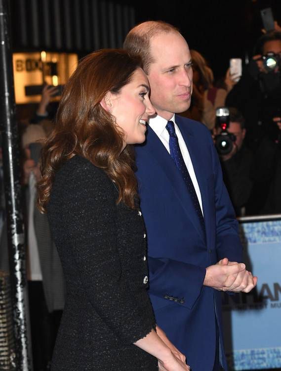 Księżna Kate i książę William na West Endzie