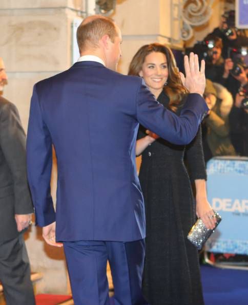 Księżna Kate i książę William na West Endzie