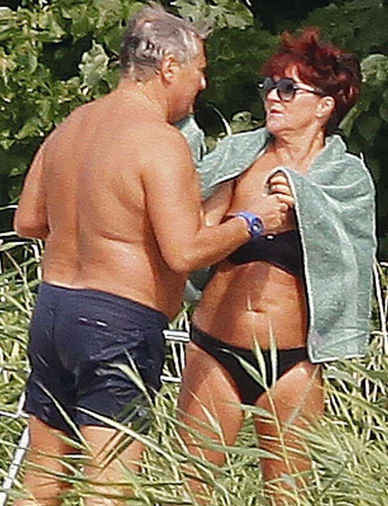 Jolanta Kwaśniewska w bikini