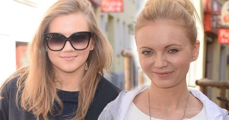 Agnieszka Kaczorowska i Olga Borys na prezentacji wiosennej kolekcji marki odzieżowej. Obie poczuły wiosnę!