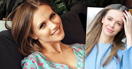 Ciężarna Agnieszka Kaczorowska dostała ekskluzywny prezent od Ani Wendzikowskiej. Przy okazji pokazała swoje krągłości