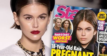 Zrobiło się głośno o ciąży Kai Gerber! 18-letnia córka Cindy Crawford spodziewa się dziecka?
