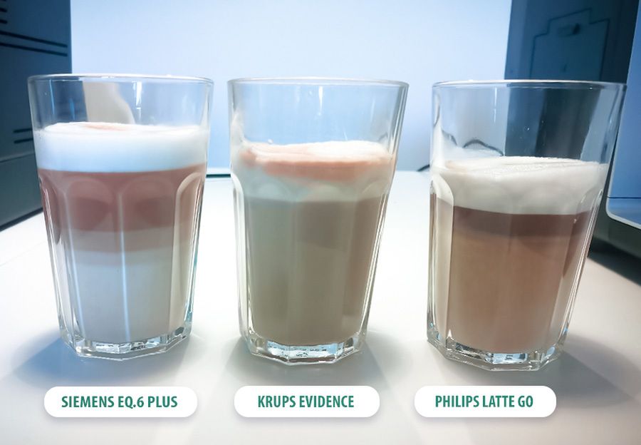 Ekspres do kawy latte macchiato 