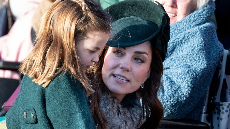 Kate Middelton z księżniczką Charlotte