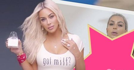 Kim Kardashian oblewa się mlekiem w teledysku Fergie! Tak gorących scen dawno nie widzieliśmy