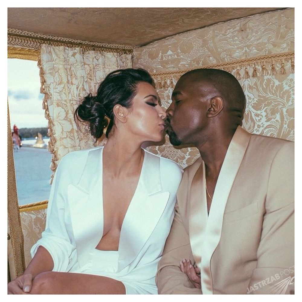 Ślub Kim Kardashian i Kanye Westa, fot. Instagram