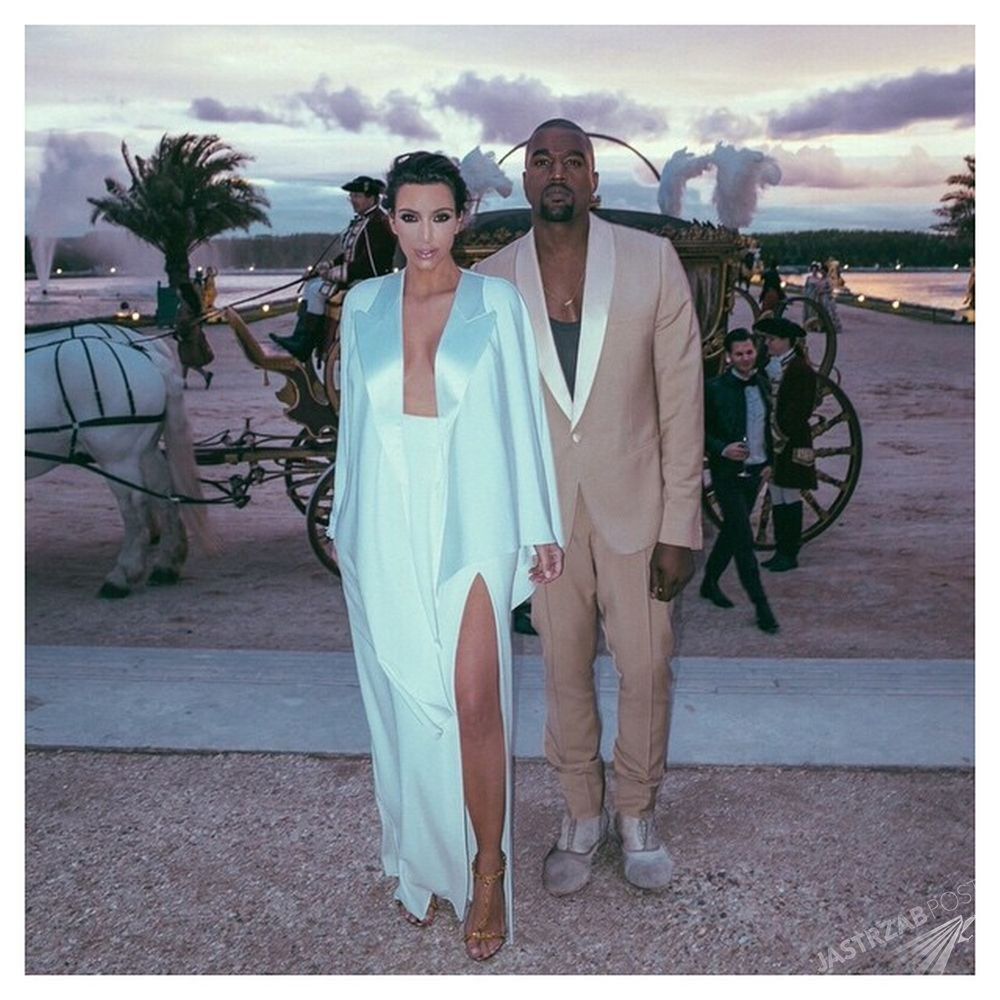 Ślub Kim Kardashian i Kanye Westa, fot. Instagram