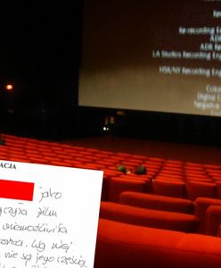 Pracownicy kina przerwali seans, żeby móc wcześniej posprzątać salę? Widz chce zwrotu pieniędzy