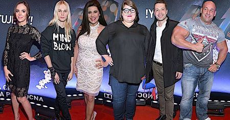 Celebryci na otwarciu kina w centrum handlowym: Iwona Węgrowska, Anna Wendzikowska, Mateusz Maga, Andrzej Młynarczyk