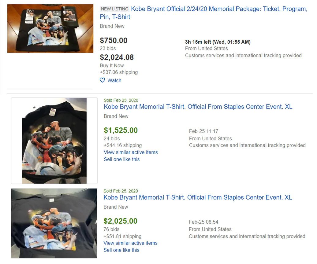 Kobego Bryanta i jego córkę pożegnały tłumy zgromadzone w Staples Center 