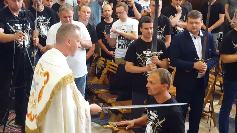 Przyrzeczenie miecza składane przez Wojowników Maryi