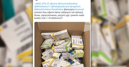 Tak są w Polsce marnowane leki! "5000 zł do utylizacji"
