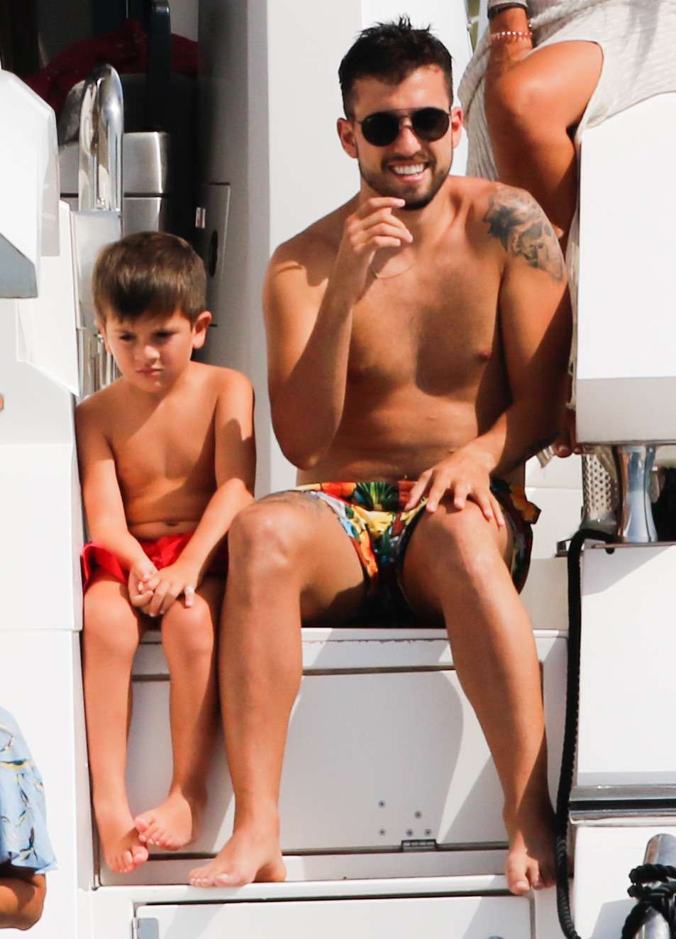 Leo Messi z rodziną na Ibizie