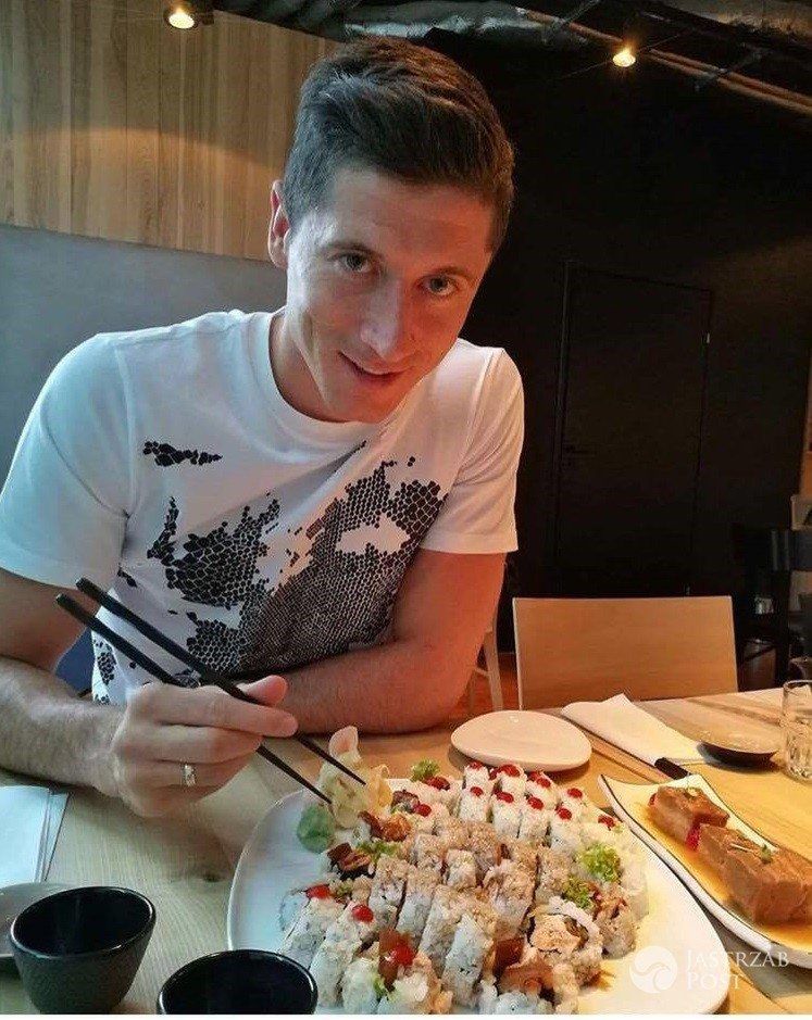 Robert Lewandowski je sushi