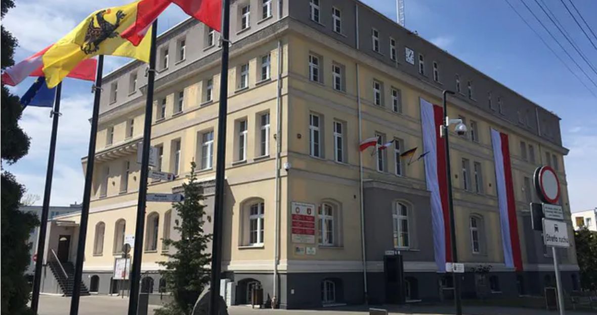 Budynek urzędu miasta w Sztumie 