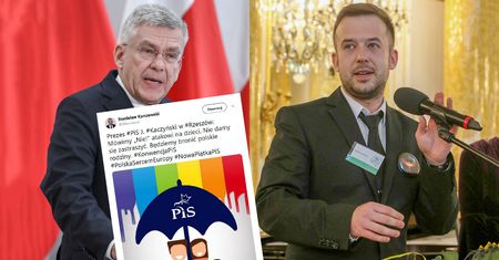 Grafika o LGBT+. Nauczyciel Roku do Karczewskiego: jesteśmy równi