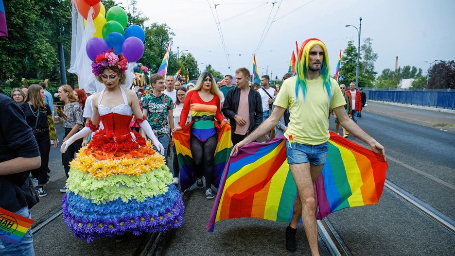 Marsz Równości w Poznaniu w lipcu 2019 r.