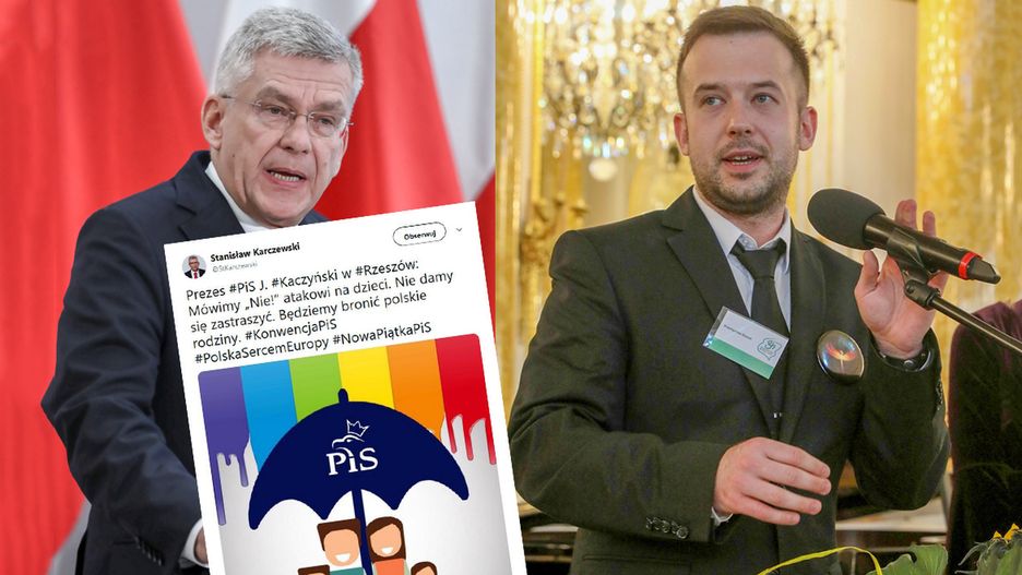 Przemysław Staroń komentuje grafikę udostepnioną przez Stanisława Karczewskiego.