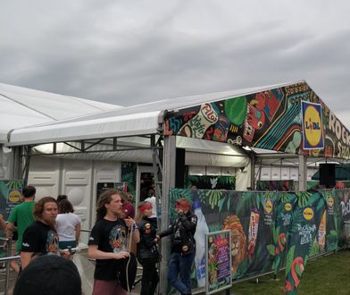 Lidl na Pol'and'Rock. Tysiące klientów do obsłużenia przez całą dobę, asortyment dla zapominalskich