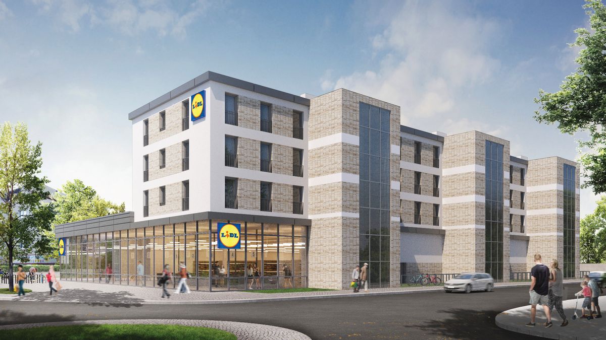 Tak ma wyglądać budynek Lidla w Berlinie