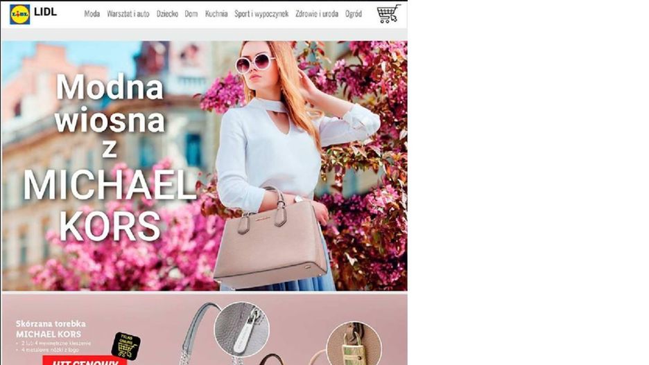 13 maja do oferty Lidla trafią torebki marki Michael Kors 