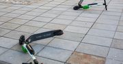 Kto jest odpowiedzialny za porzucone hulajnogi? Sprawa nie jest prosta