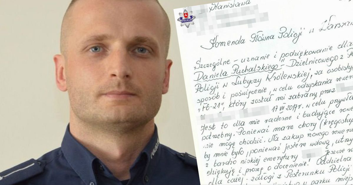 Policjant odzyskał rower 58-latki. Pani Stanisława napisała wzruszający list