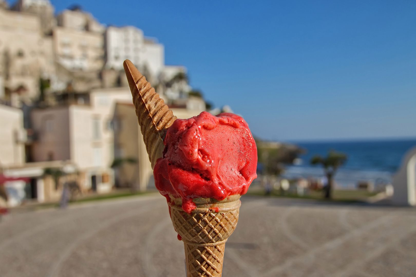 Truskawkowy sorbet - idealny na lato