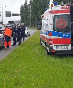 Dwa radiowozy i dwie osobówki. Kolizja w Łodzi