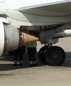 Nagłe lądowanie w Warszawie. Samolot Embraer 195 miał problem z podwoziem