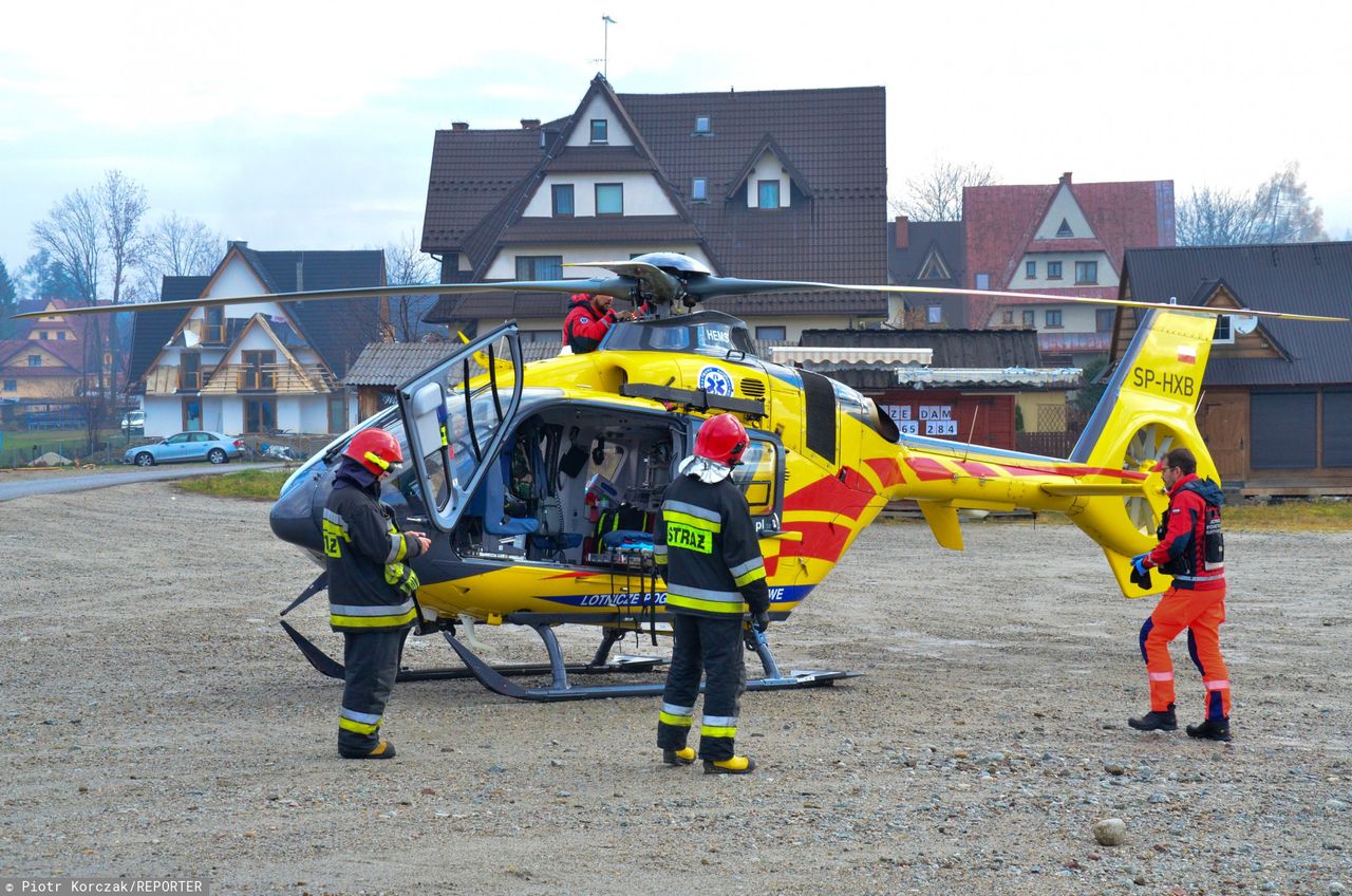 Białka Tatrzańska: wybuch gazu w hotelu, 3 osoby ciężko ranne