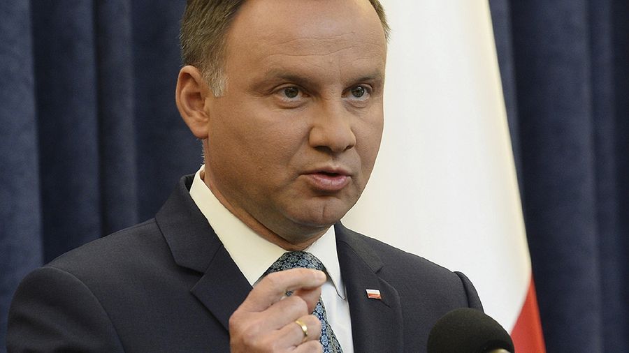 Prezydent Andrzej Duda