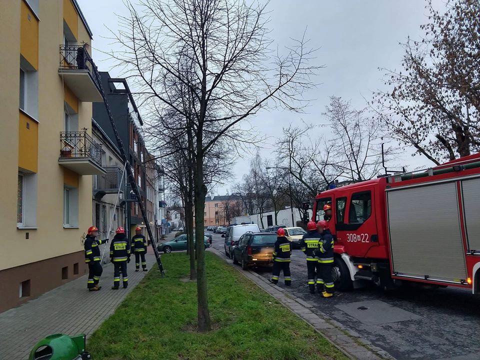 Pies spędził na balkonie dwa dni. Sąsiedzi zaalarmowali służby