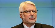 Witold Waszczykowski: Żal będzie odchodzić, choć będą dobre wspomnienia